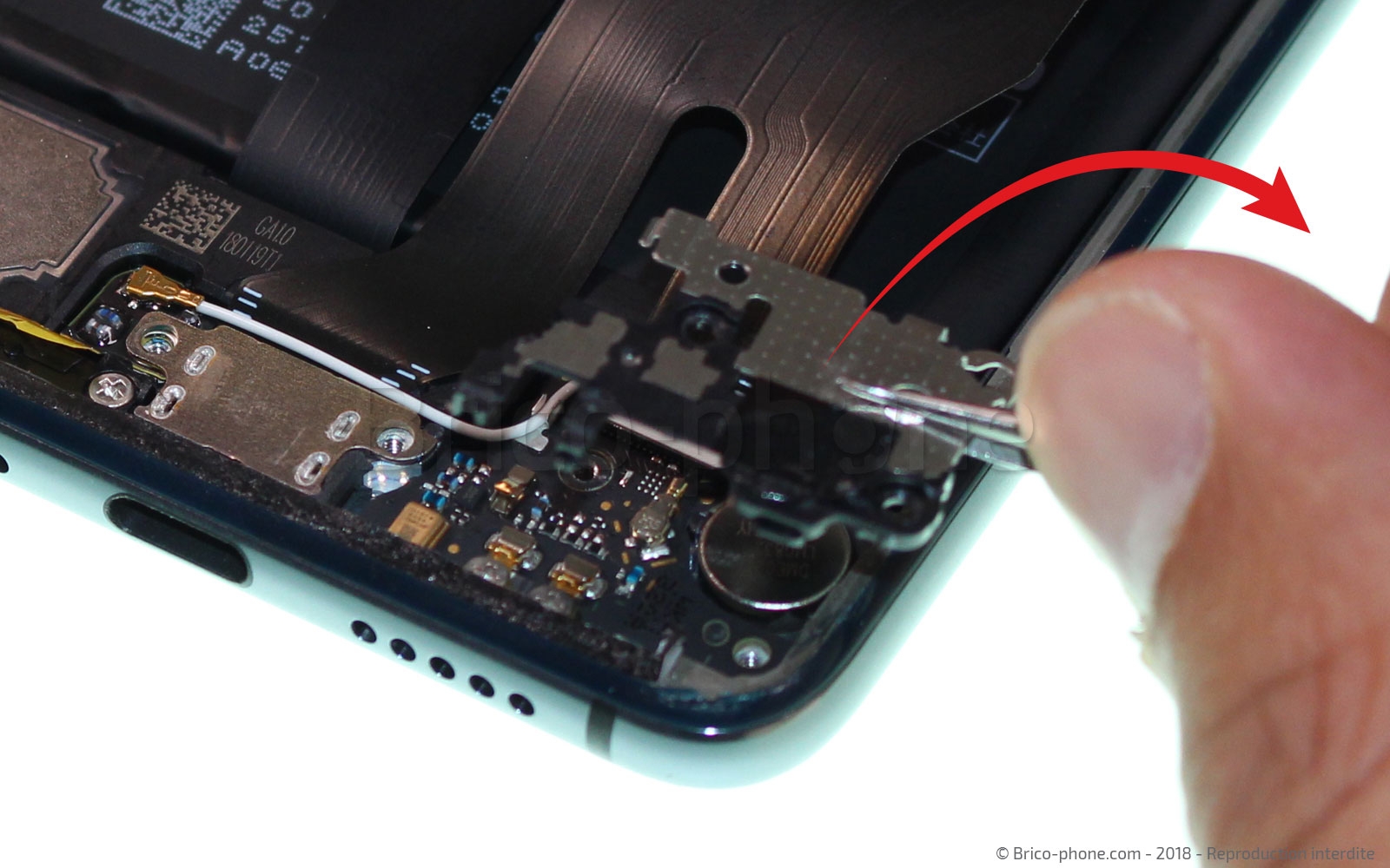 Changement du connecteur de charge sur P20 photo 2