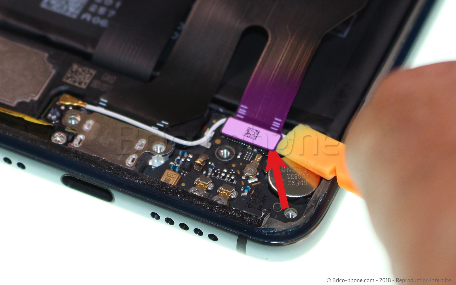 Changement du connecteur de charge sur P20 photo 2