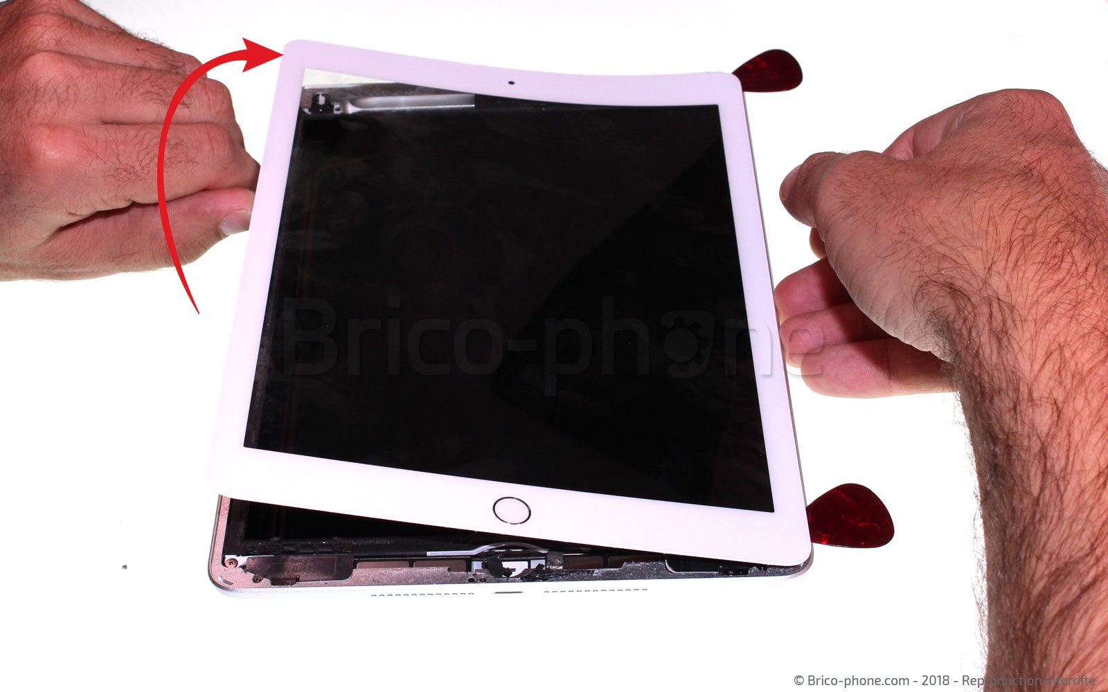 Changement de vitre sur iPad 6 2018 photo 1