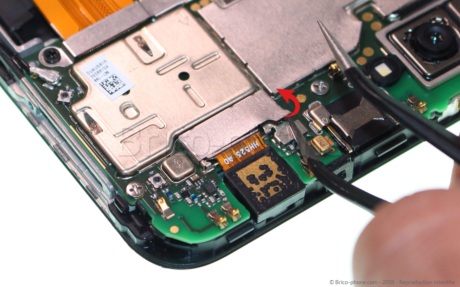 Changement de caméra avant sur Honor View 10 photo 1