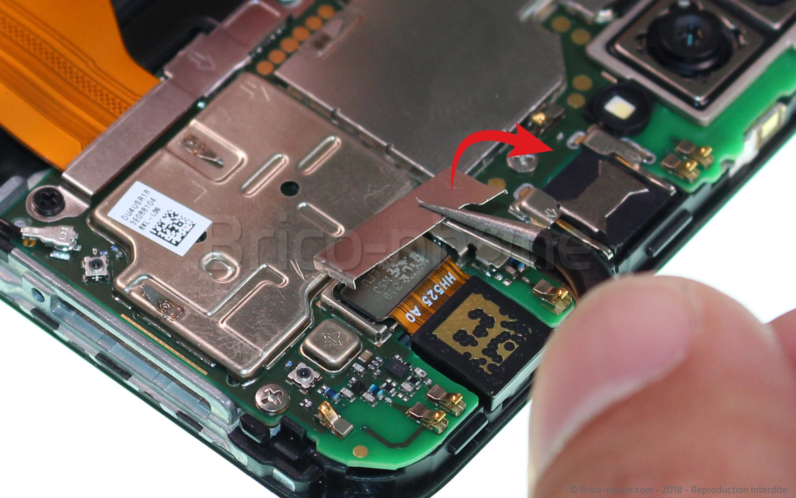 Changement de caméra avant sur Honor View 10 photo 2