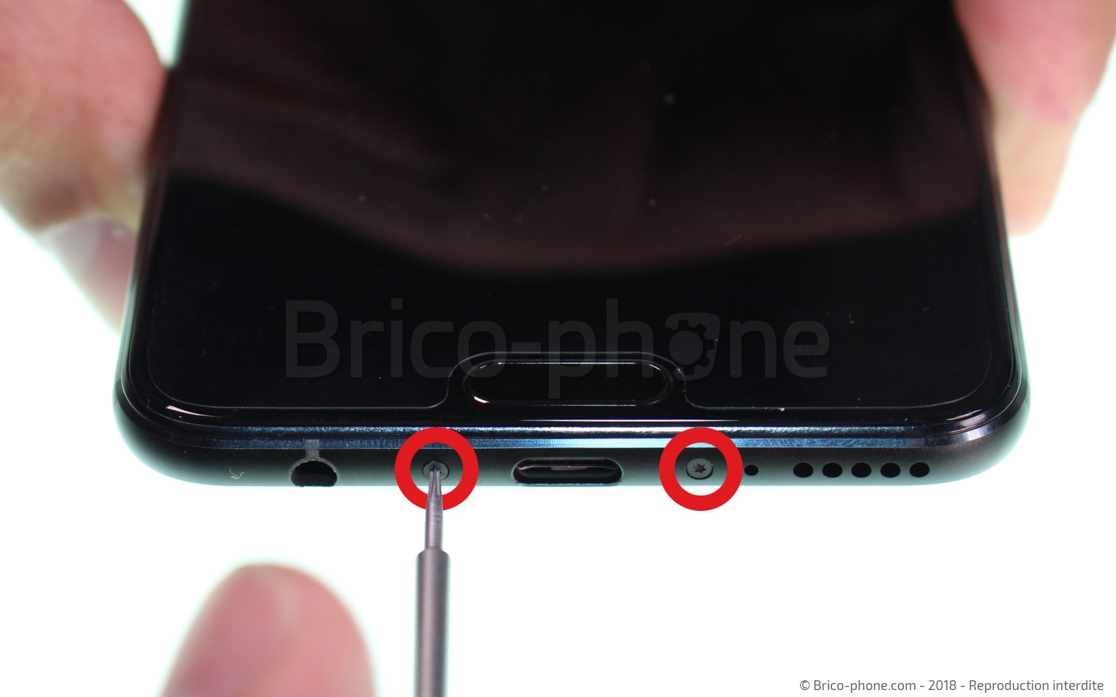 Changement du connecteur de charge sur Honor View 10 photo 1