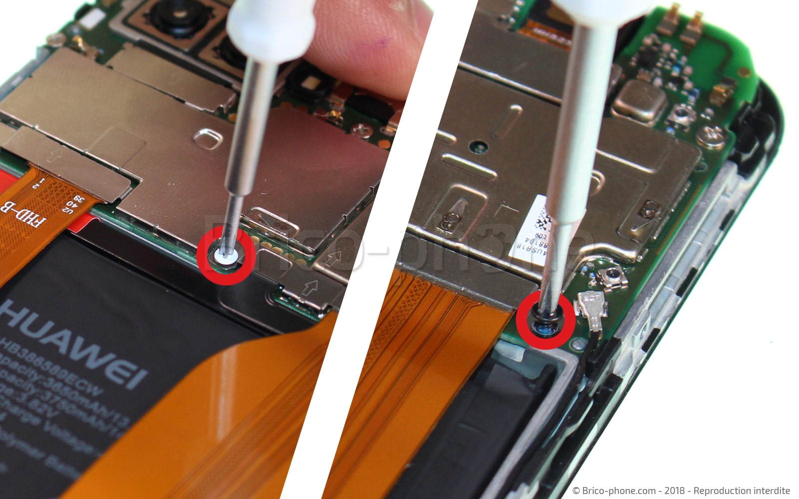 Démontage complet sur Honor View 10 photo 1