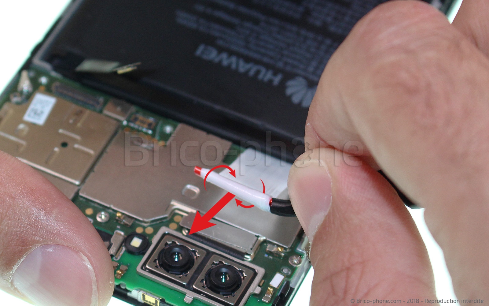 Démontage complet sur Honor View 10 photo 3