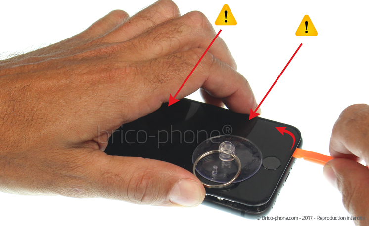 Changement d'écran (vitre+LCD) sans éléments prémontés sur iPhone 8 photo 2