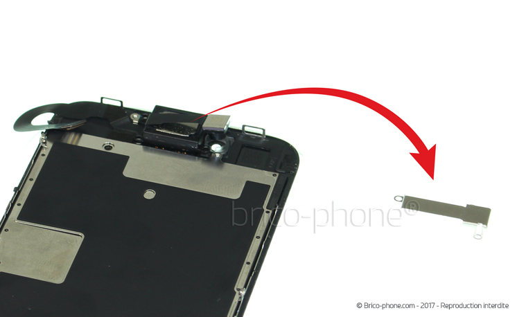 Changement d'écran (vitre+LCD) sans éléments prémontés sur iPhone 8 photo 3