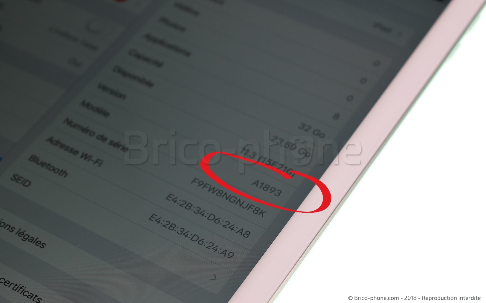 Changement de LCD sur iPad 6 2018 photo 1