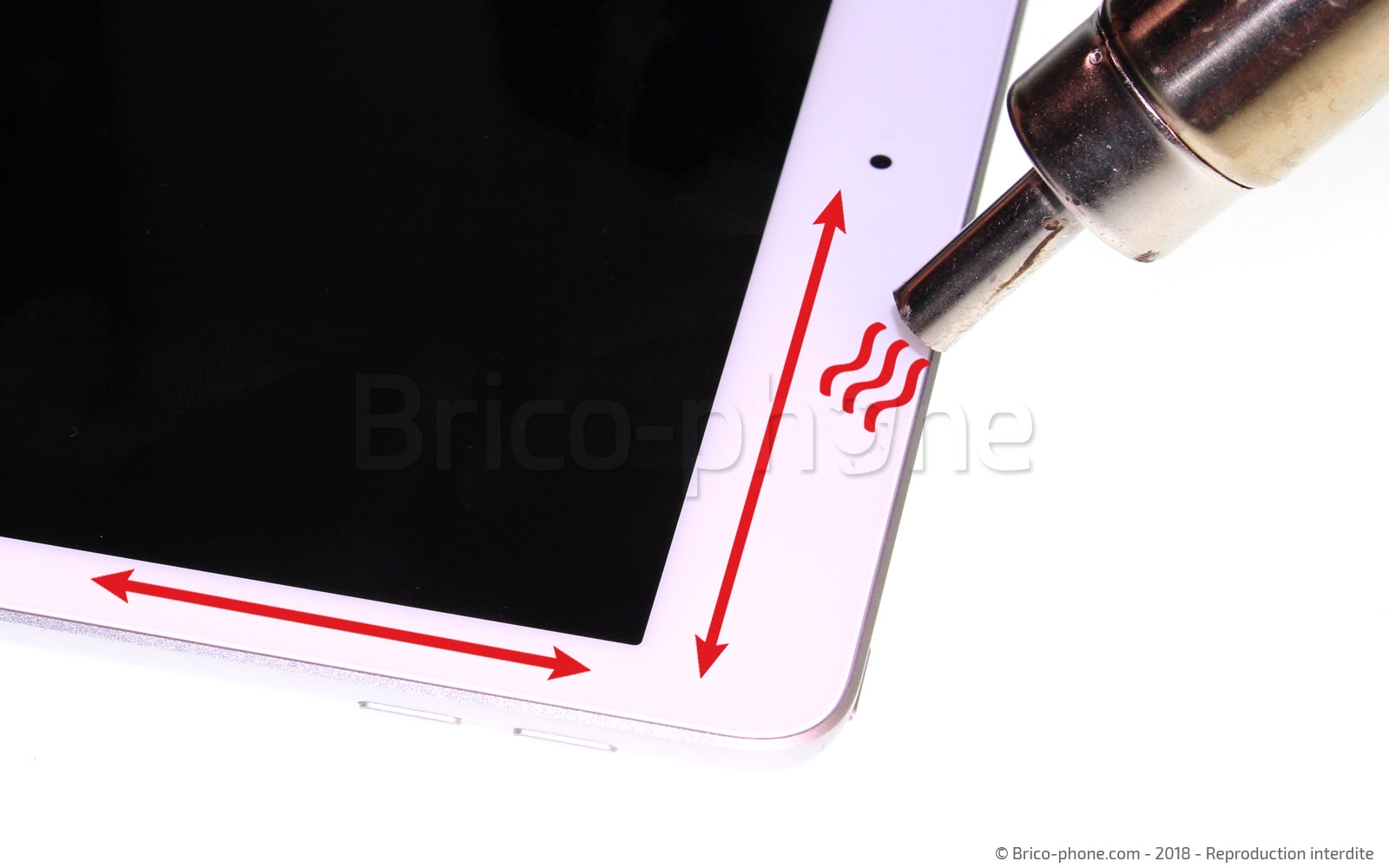 Changement de LCD sur iPad 6 2018 photo 2