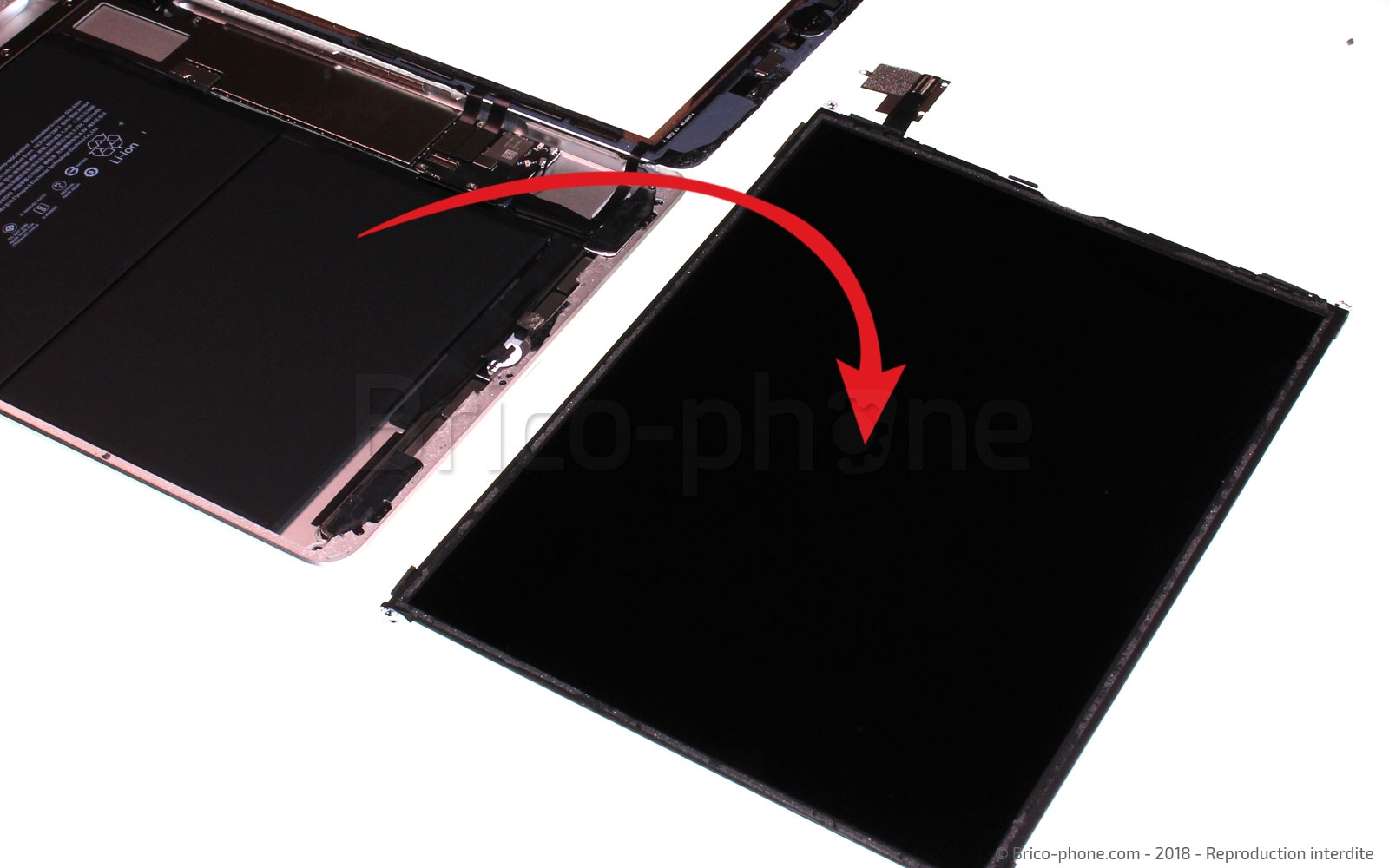 Changement de LCD sur iPad 6 2018 photo 3