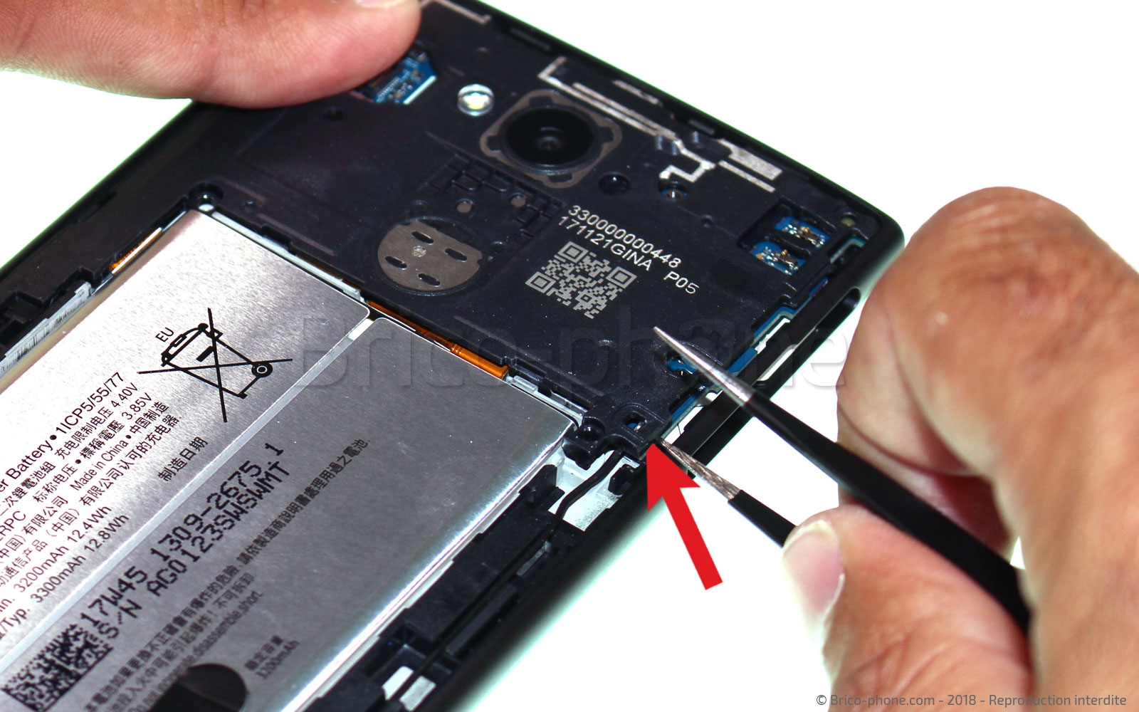 Changement de batterie sur Xperia L2 - L2 Dual photo 1