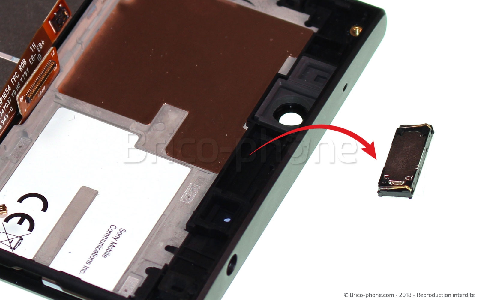 Changement du haut-parleur interne sur Xperia L2 - L2 Dual photo 3