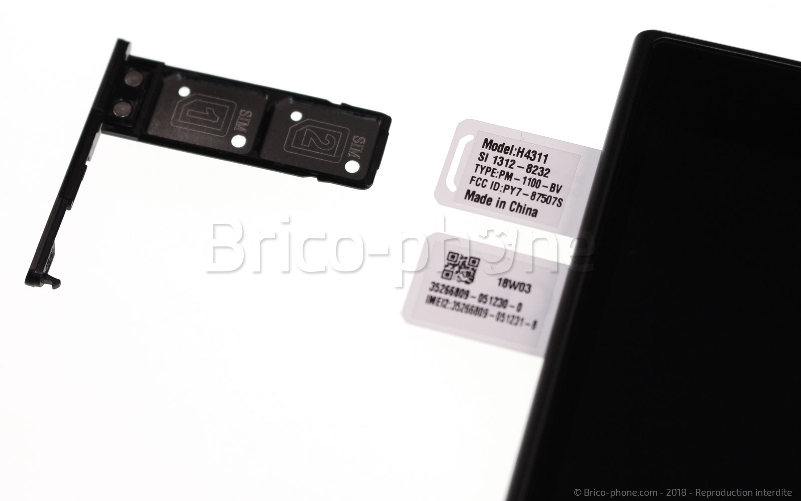 Changement du connecteur de charge sur Xperia L2 - L2 Dual photo 1