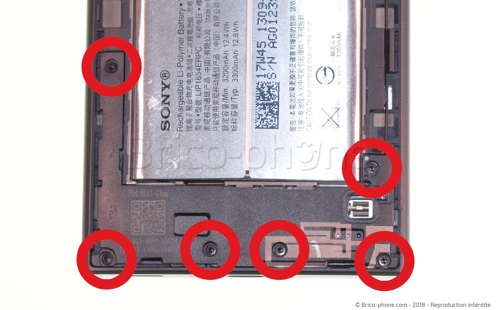 Changement du connecteur de charge sur Xperia L2 - L2 Dual photo 1