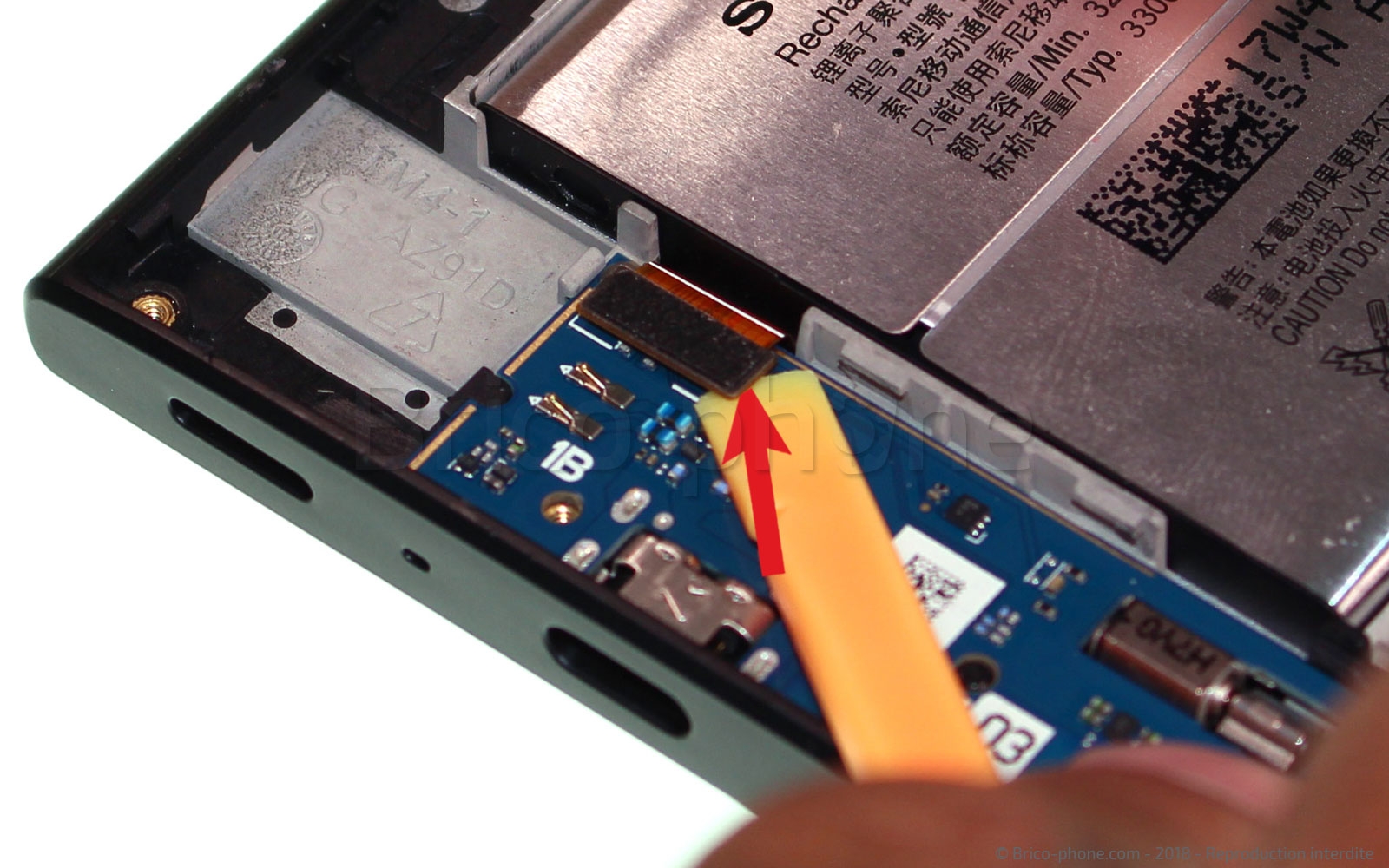 Changement du connecteur de charge sur Xperia L2 - L2 Dual photo 1