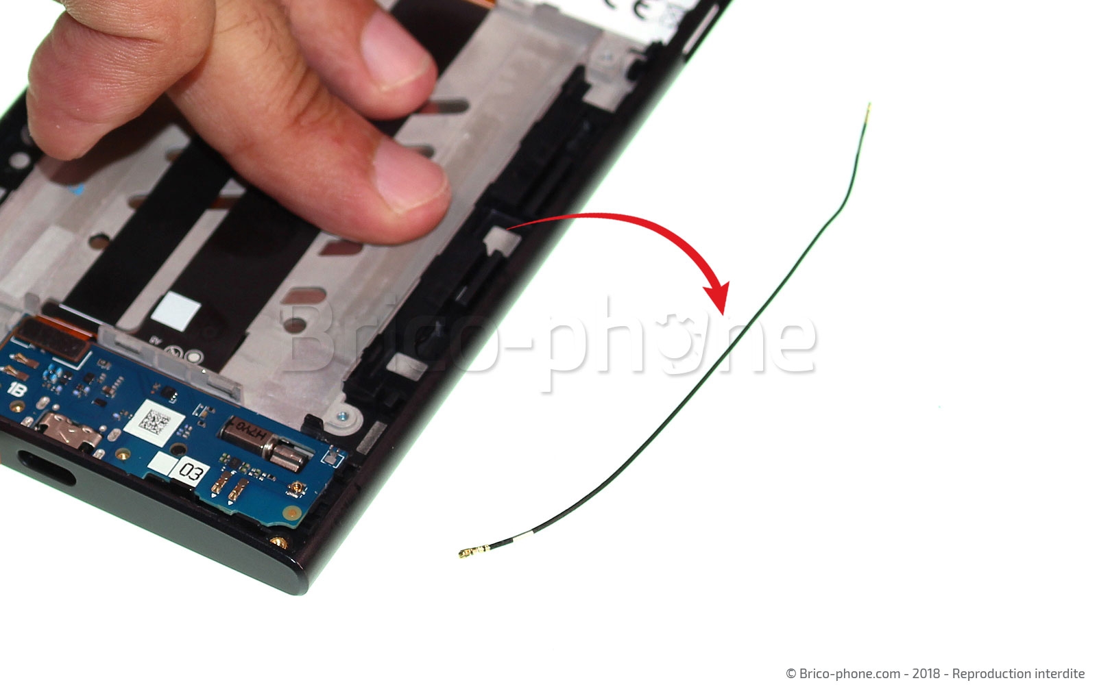 Changement d'écran (vitre+LCD) sur Xperia L2 - L2 Dual photo 3