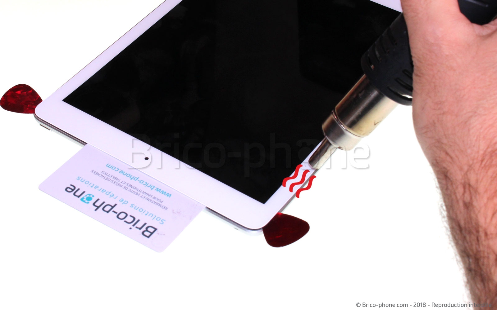 Changement de batterie sur iPad 6 2018 photo 2