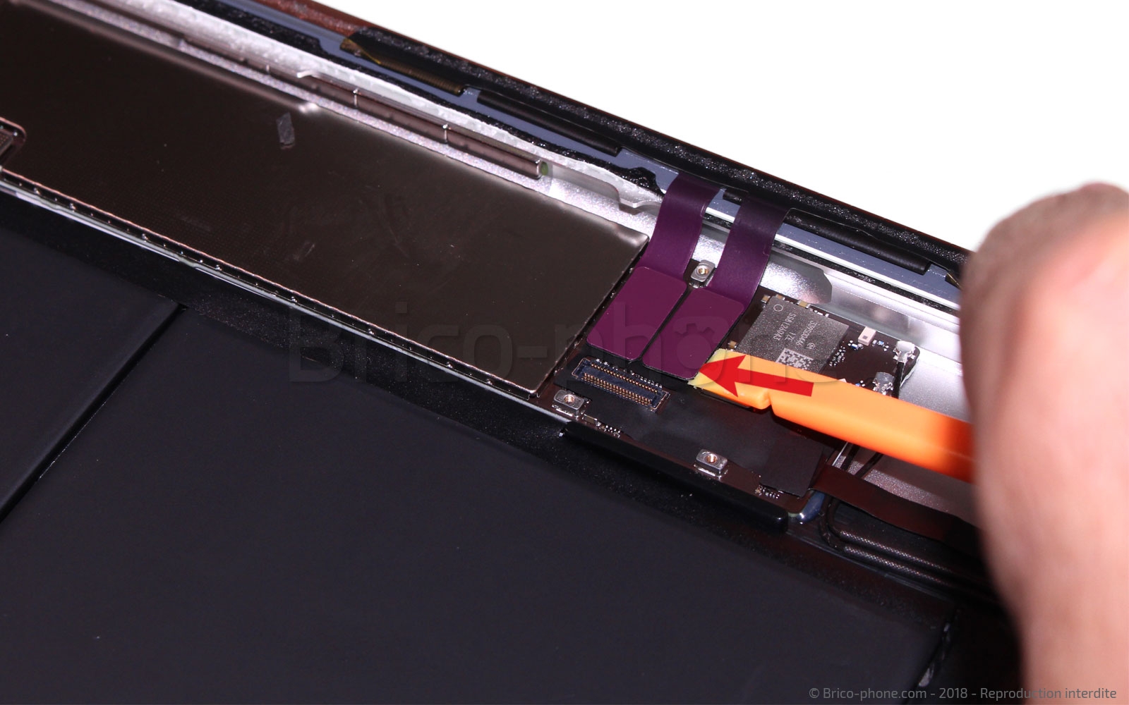 Changement de batterie sur iPad 6 2018 photo 1