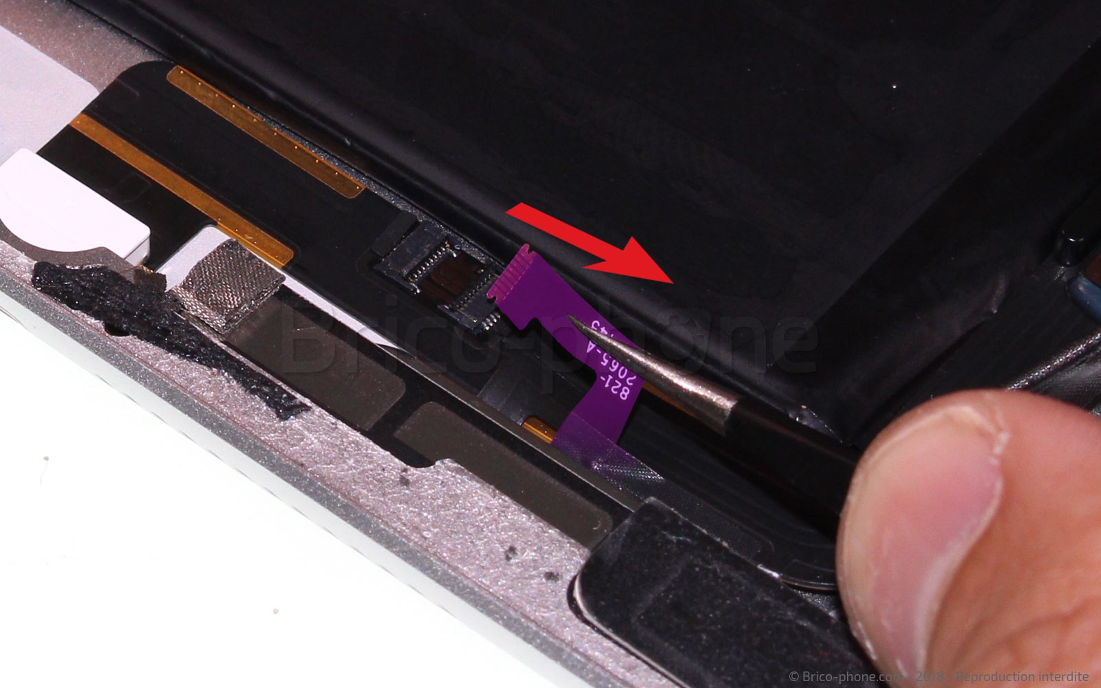 Changement de batterie sur iPad 6 2018 photo 2