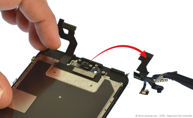 Changement d'écran (vitre+LCD) sans éléments prémontés sur iPhone 6S Plus photo 1