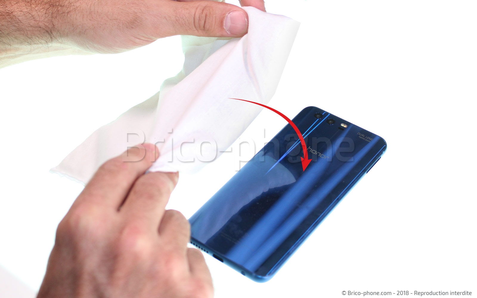 Changement d'écran (vitre+LCD) sur Honor 9 photo 2