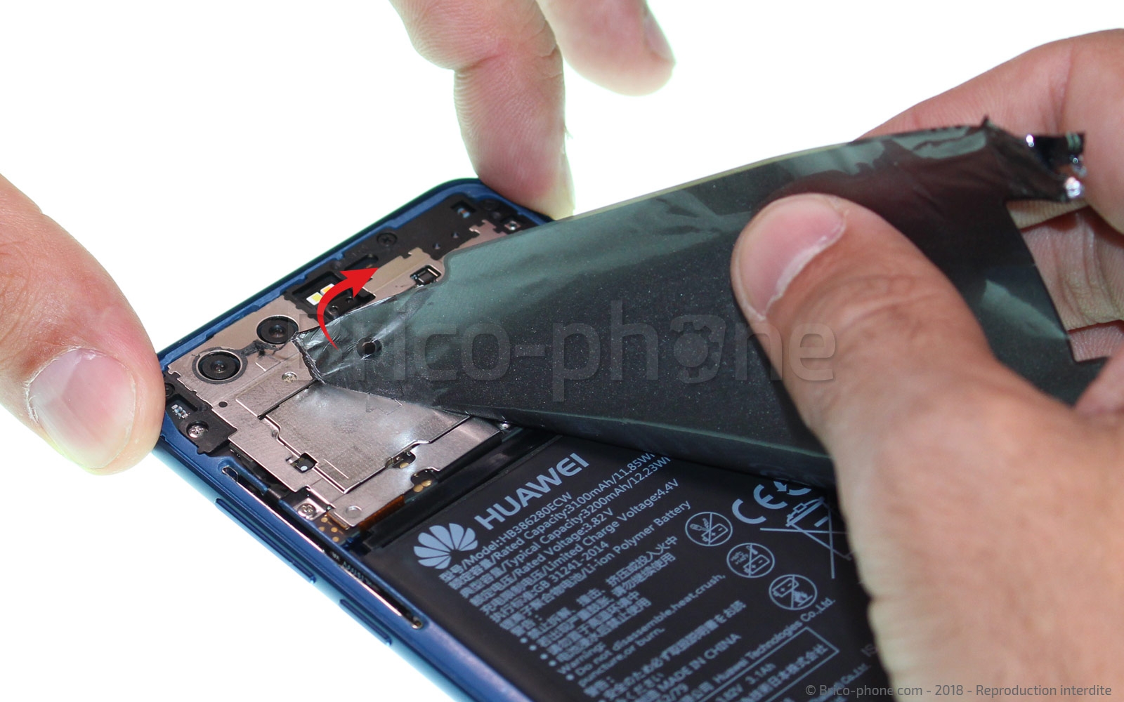 Changement d'écran (vitre+LCD) sur Honor 9 photo 2