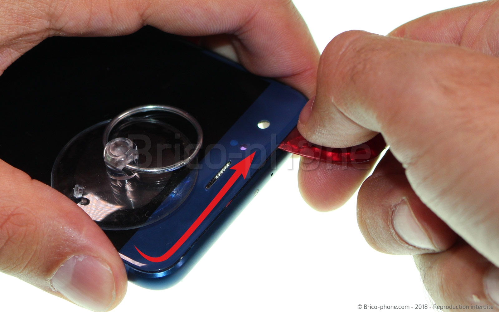 Changement d'écran (vitre+LCD) sur Honor 9 photo 1