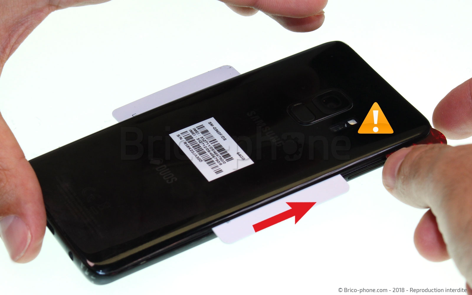 Changement du haut-parleur externe sur Galaxy S9 photo 4