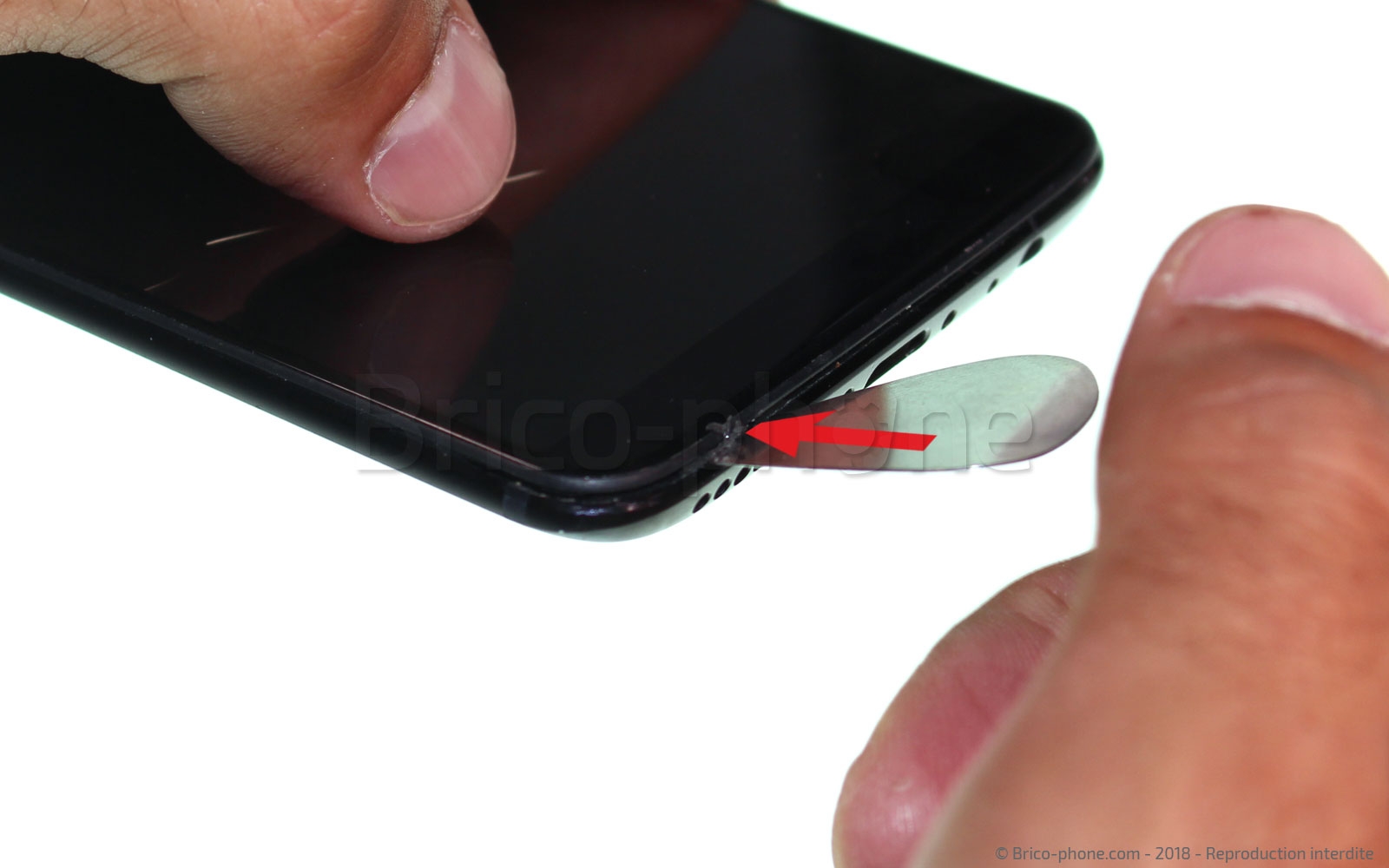 Changement d'écran (vitre+LCD) sur OnePlus 5T photo 1