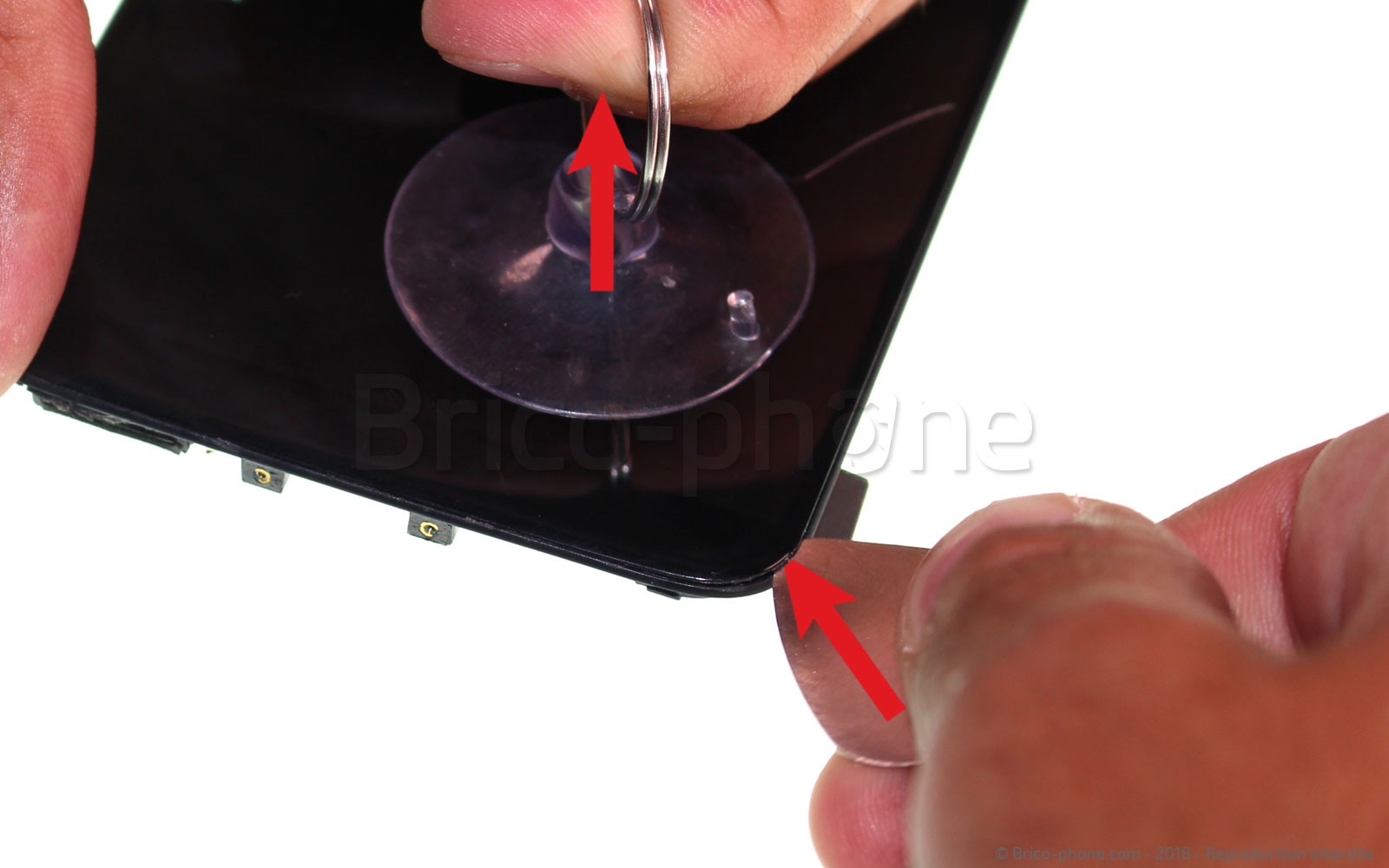 Changement d'écran (vitre+LCD) sur OnePlus 5T photo 2