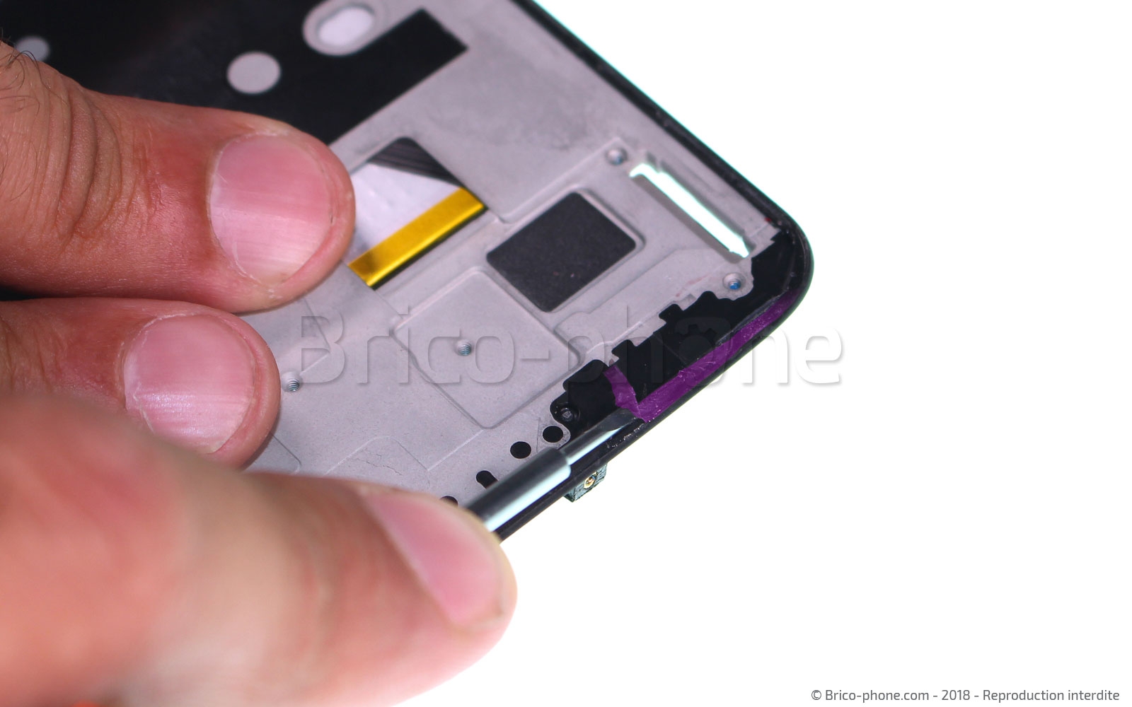 Changement d'écran (vitre+LCD) sur OnePlus 5T photo 1