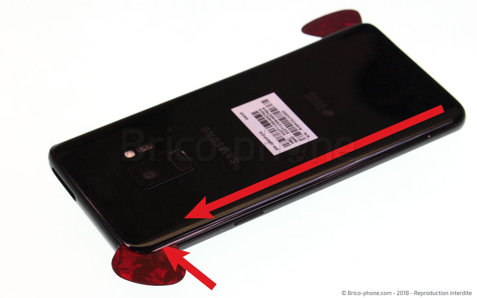 Changement de batterie sur Galaxy S9 photo 2