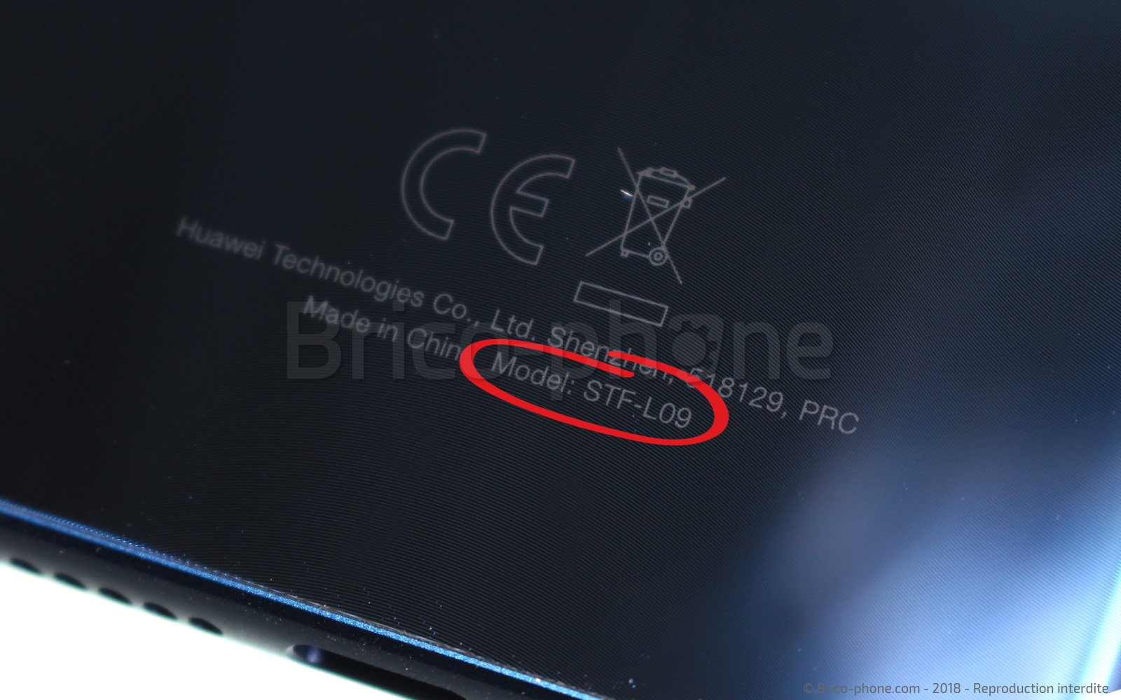 Changement du connecteur de charge sur Honor 9 photo 1