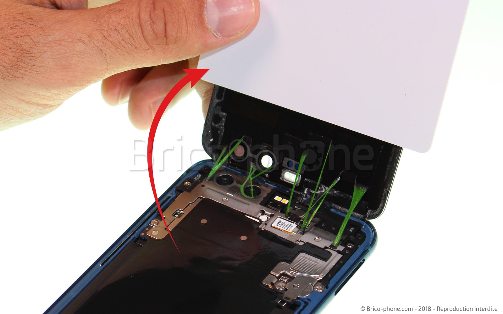 Changement du connecteur de charge sur Honor 9 photo 3