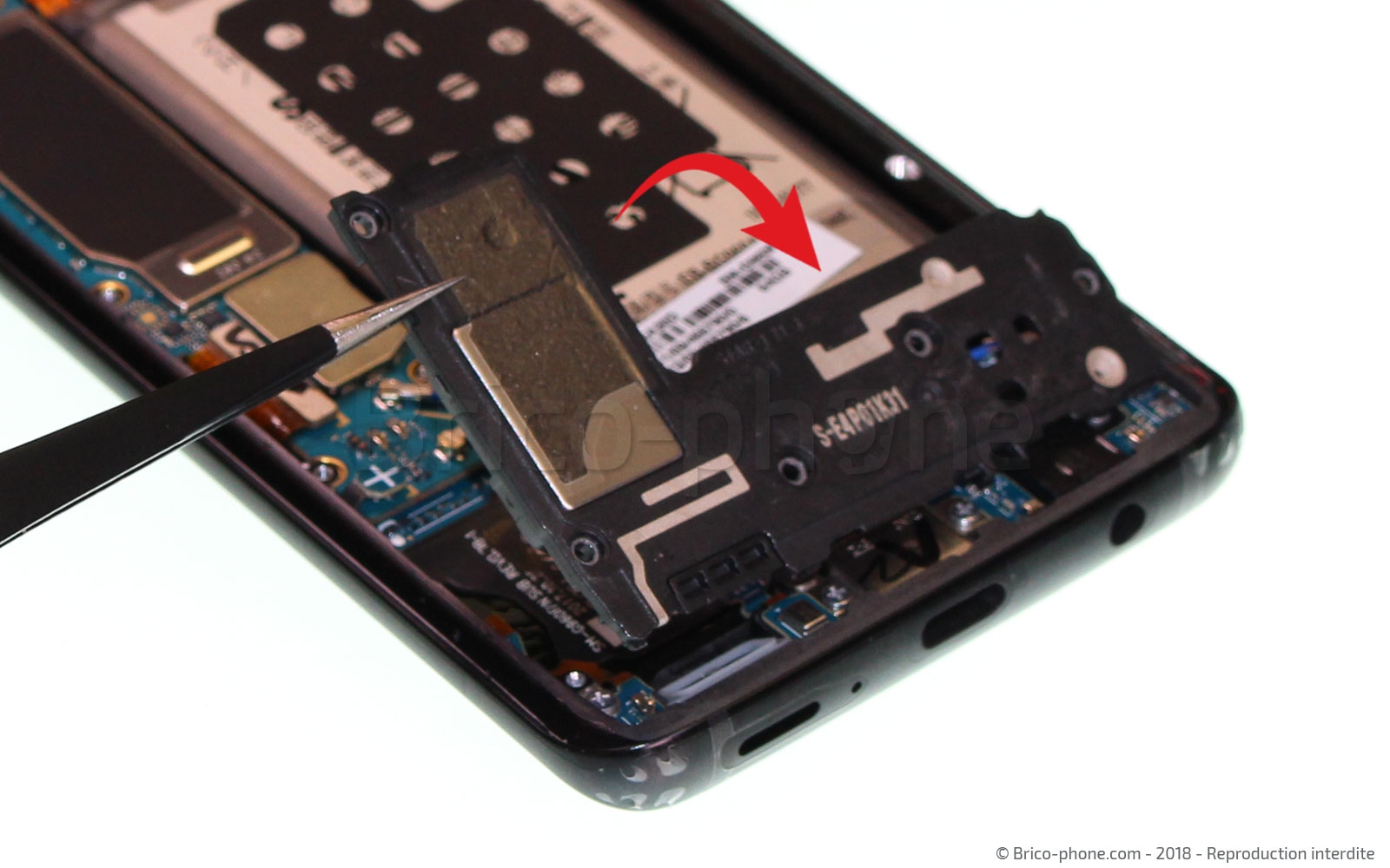 Changement d'écran (vitre+AMOLED) sur Galaxy S9 photo 3