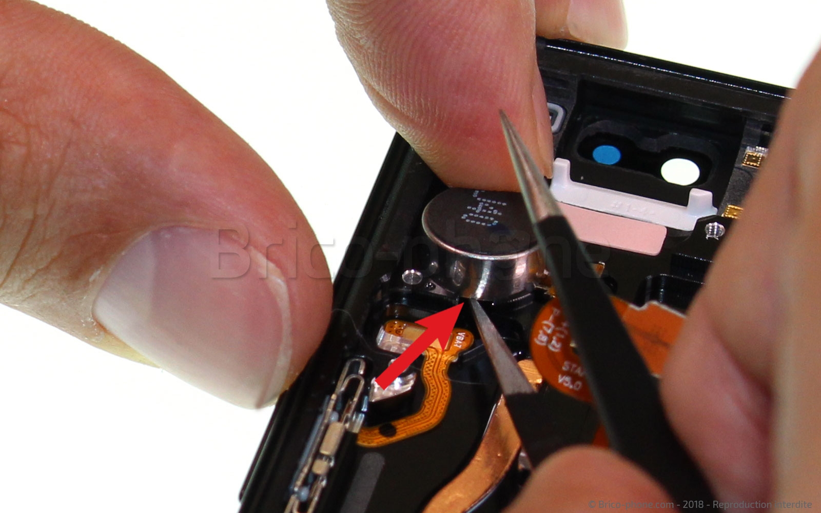 Changement d'écran (vitre+AMOLED) sur Galaxy S9 photo 1