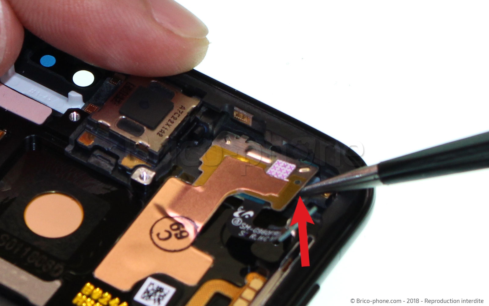 Changement d'écran (vitre+AMOLED) sur Galaxy S9 photo 1