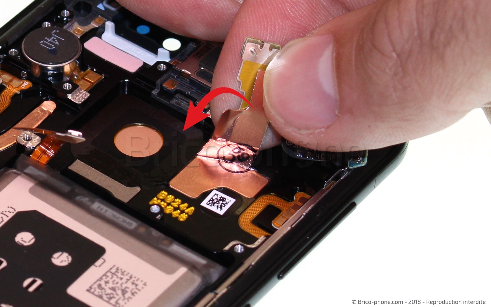 Changement d'écran (vitre+AMOLED) sur Galaxy S9 photo 3
