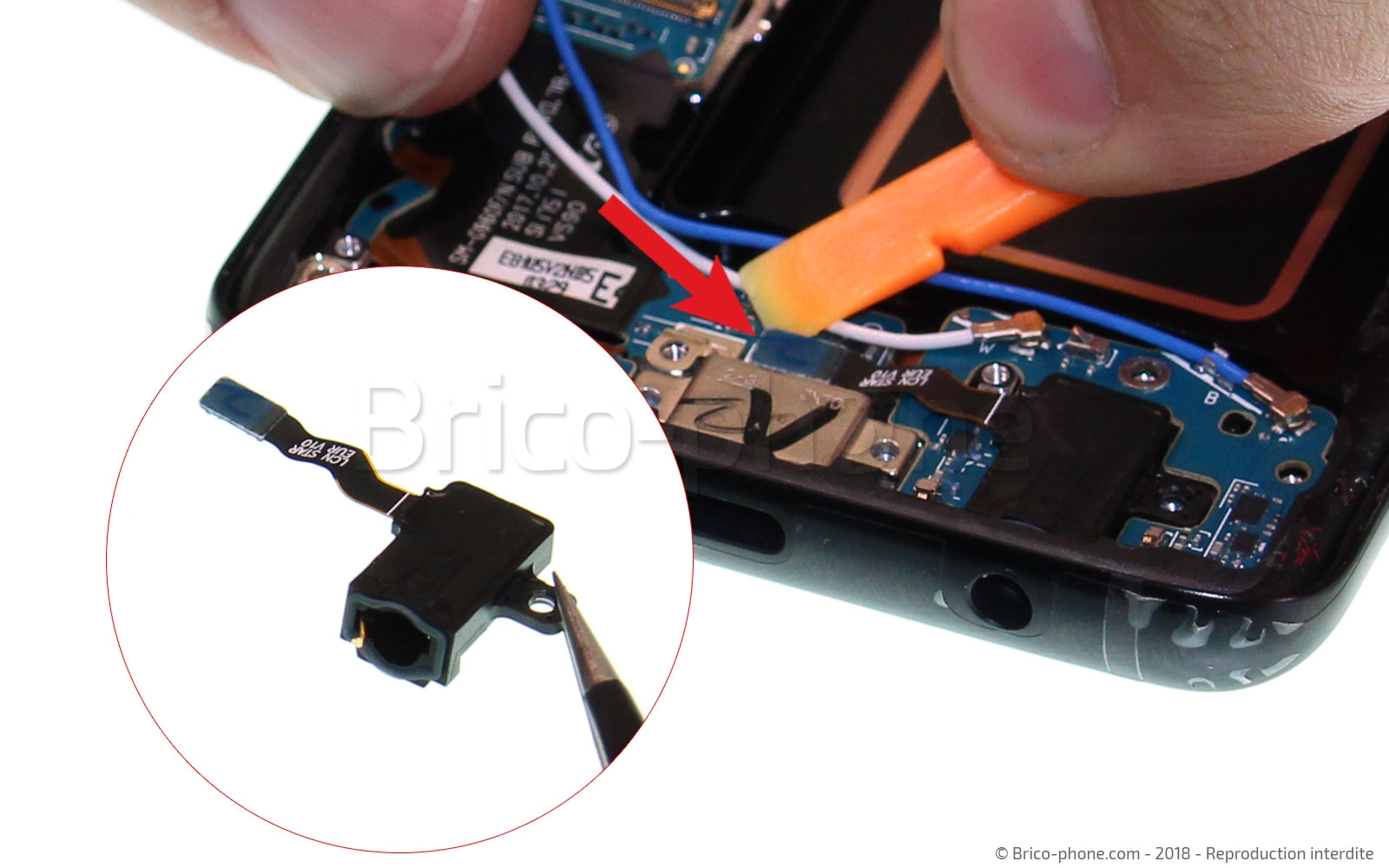 Changement d'écran (vitre+AMOLED) sur Galaxy S9 photo 2