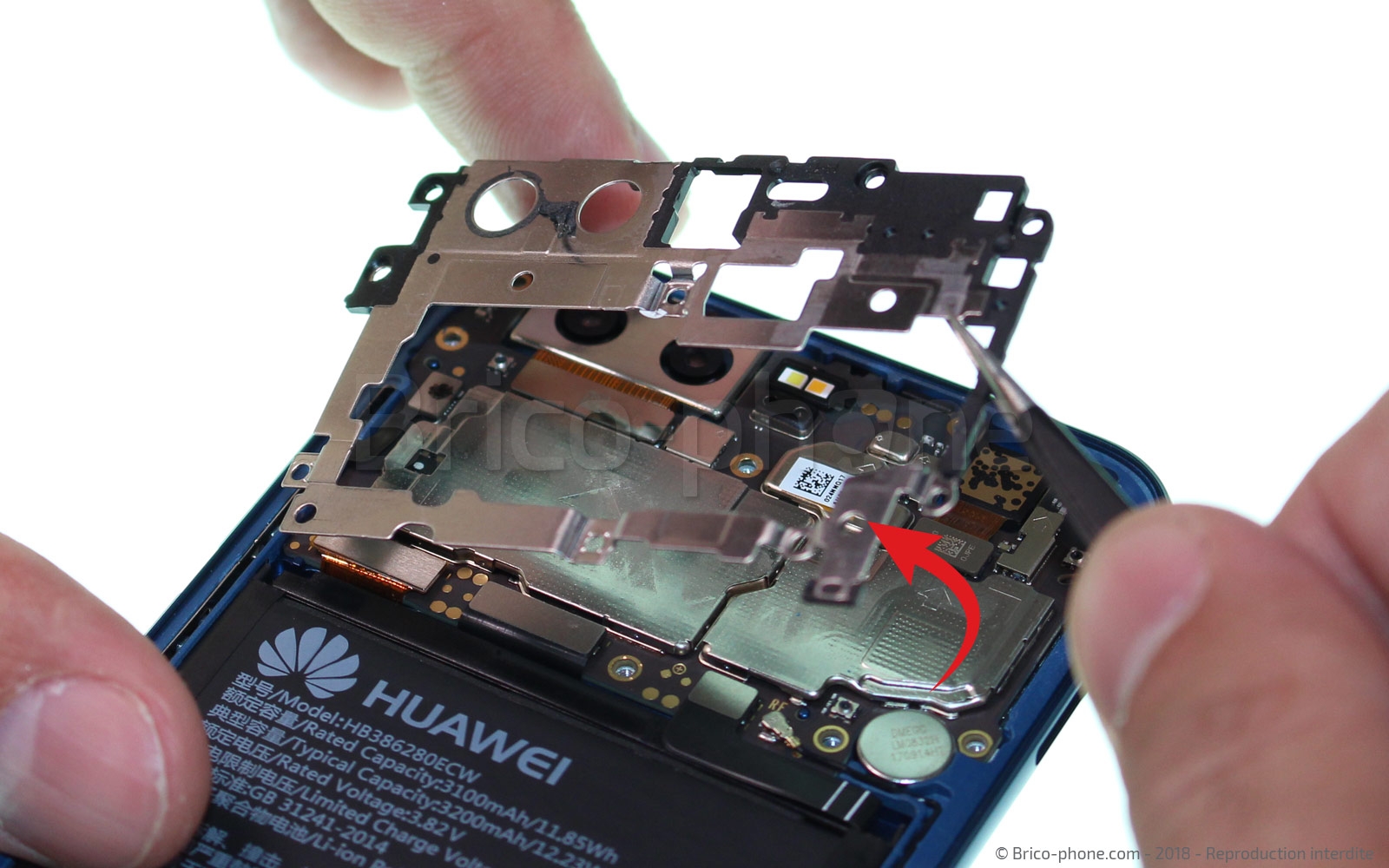 Démontage complet  sur Honor 9 photo 4