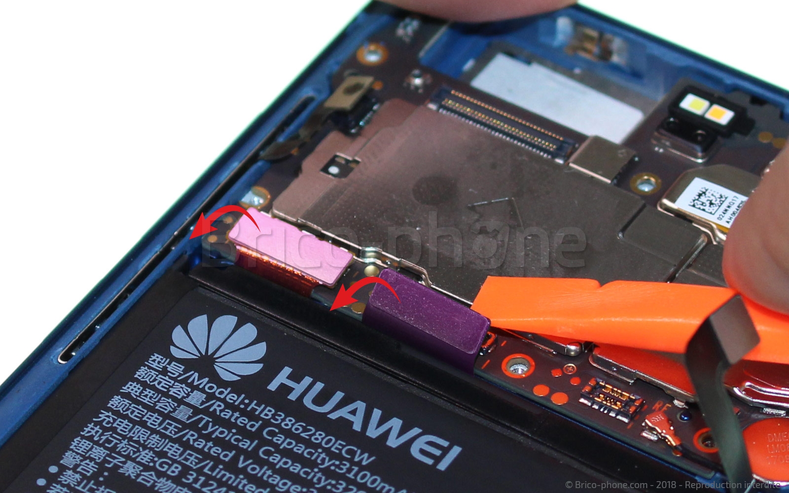 Démontage complet  sur Honor 9 photo 2