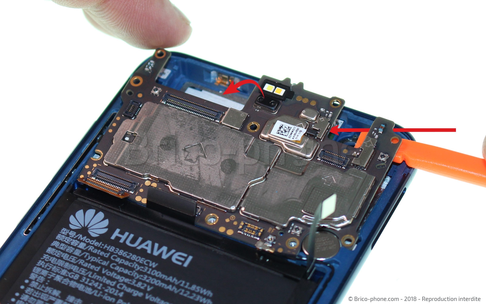 Démontage complet  sur Honor 9 photo 1