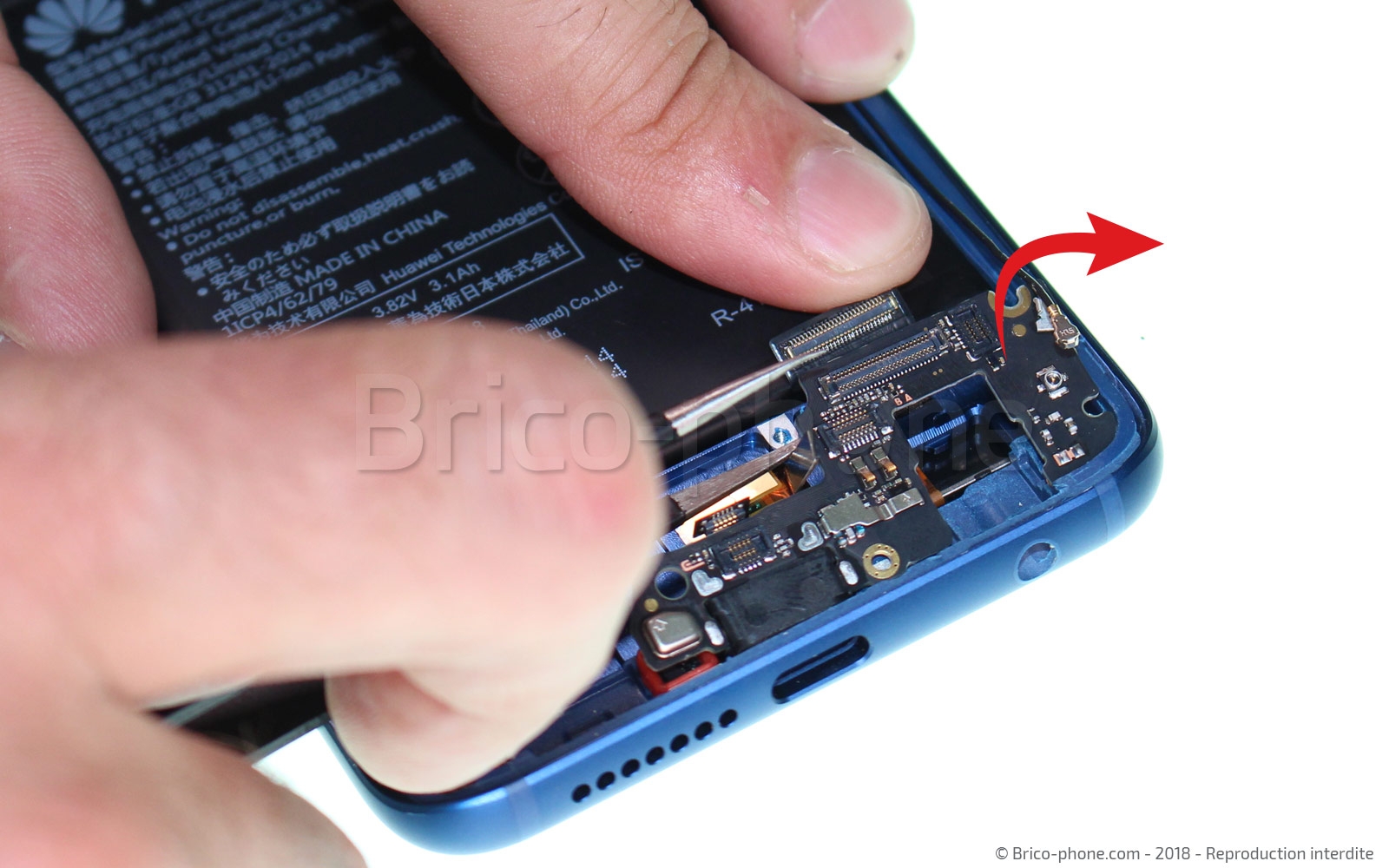Démontage complet  sur Honor 9 photo 2