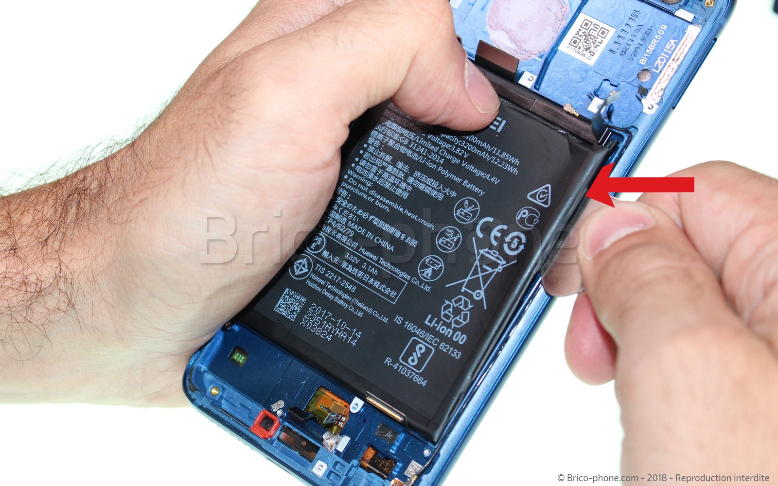 Démontage complet  sur Honor 9 photo 1