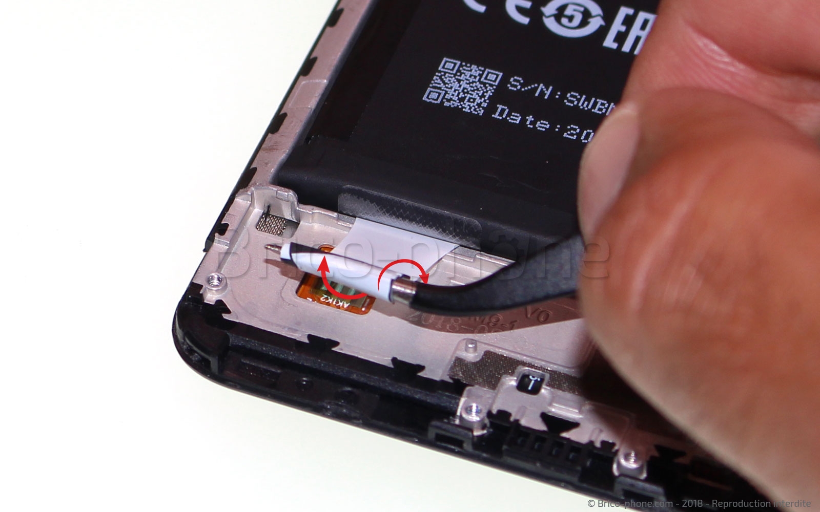 Changement de batterie sur Redmi Note 5 photo 2