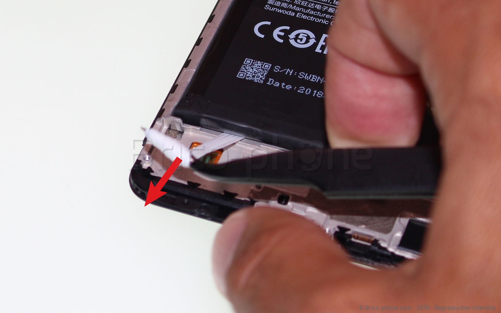 Changement de batterie sur Redmi Note 5 photo 3