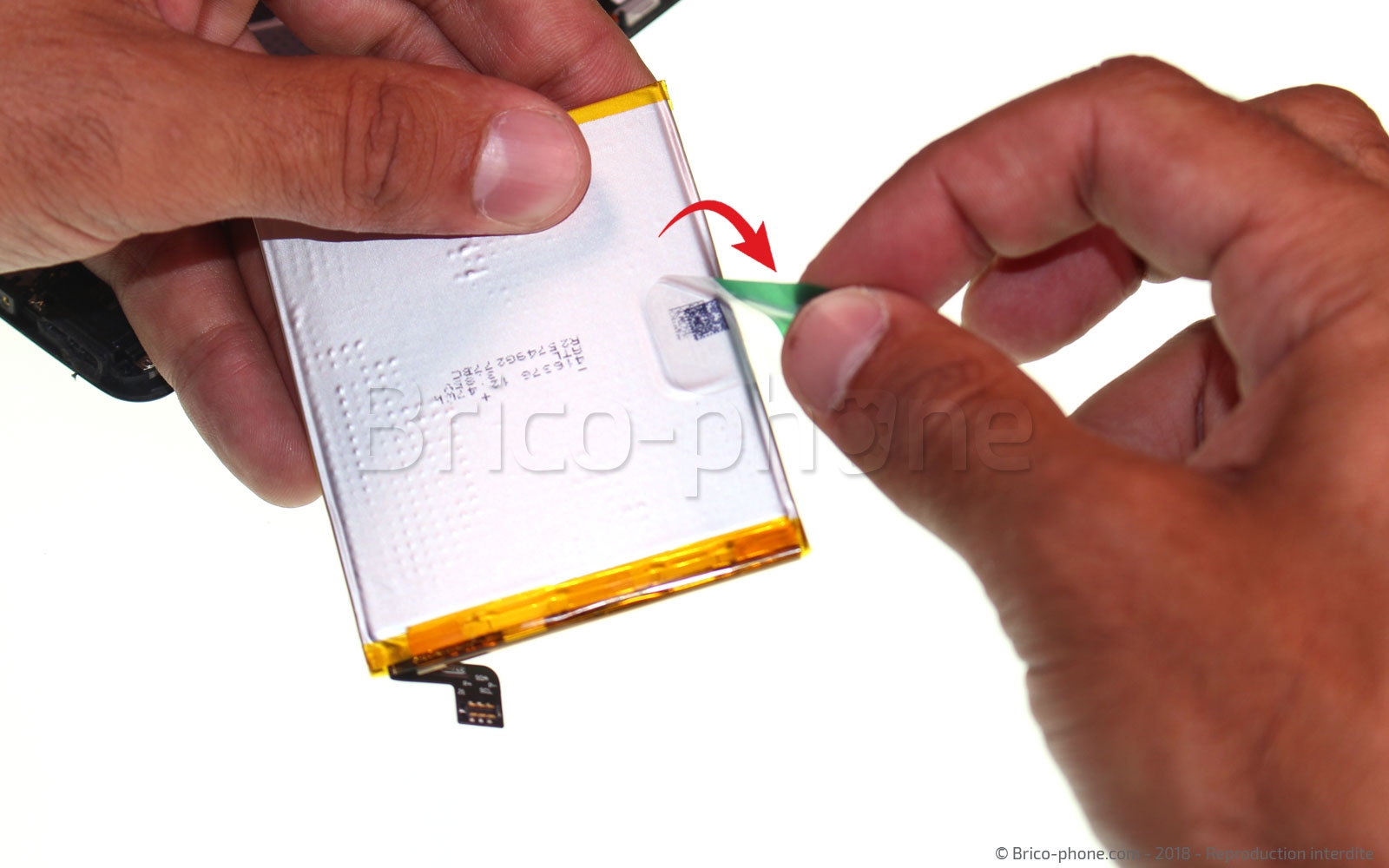 Changement de batterie sur OnePlus 5T photo 3