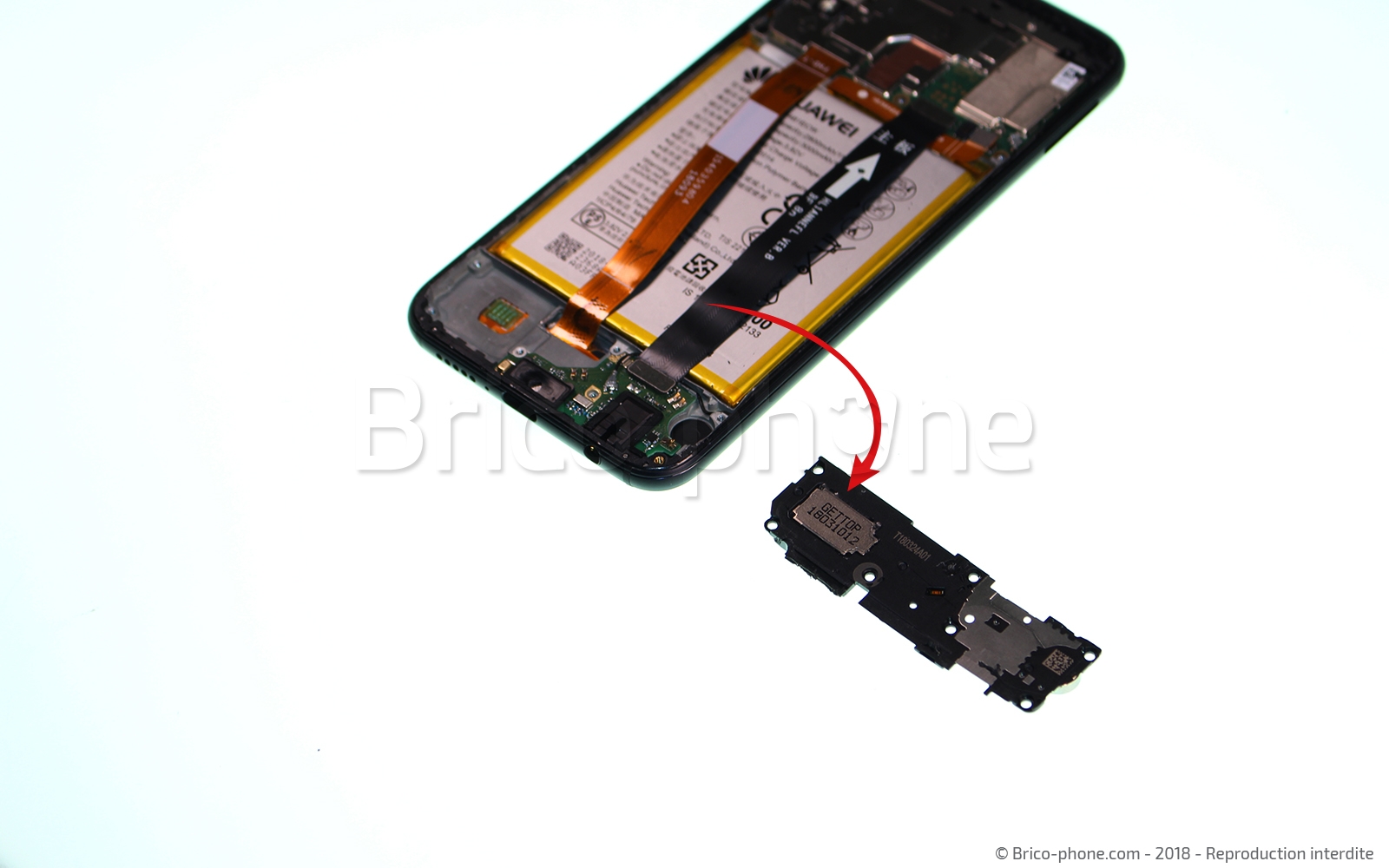 Changement du haut-parleur externe  sur P20 lite photo 4