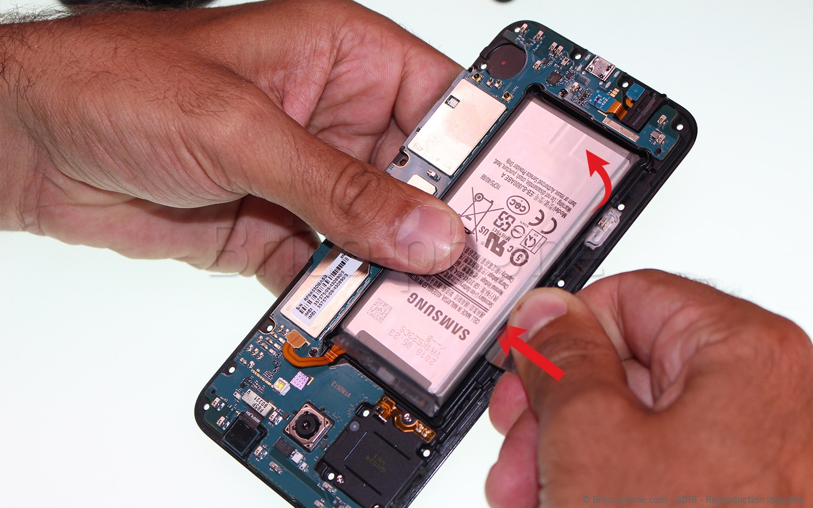 Démontage complet sur Galaxy A6 2018 photo 1