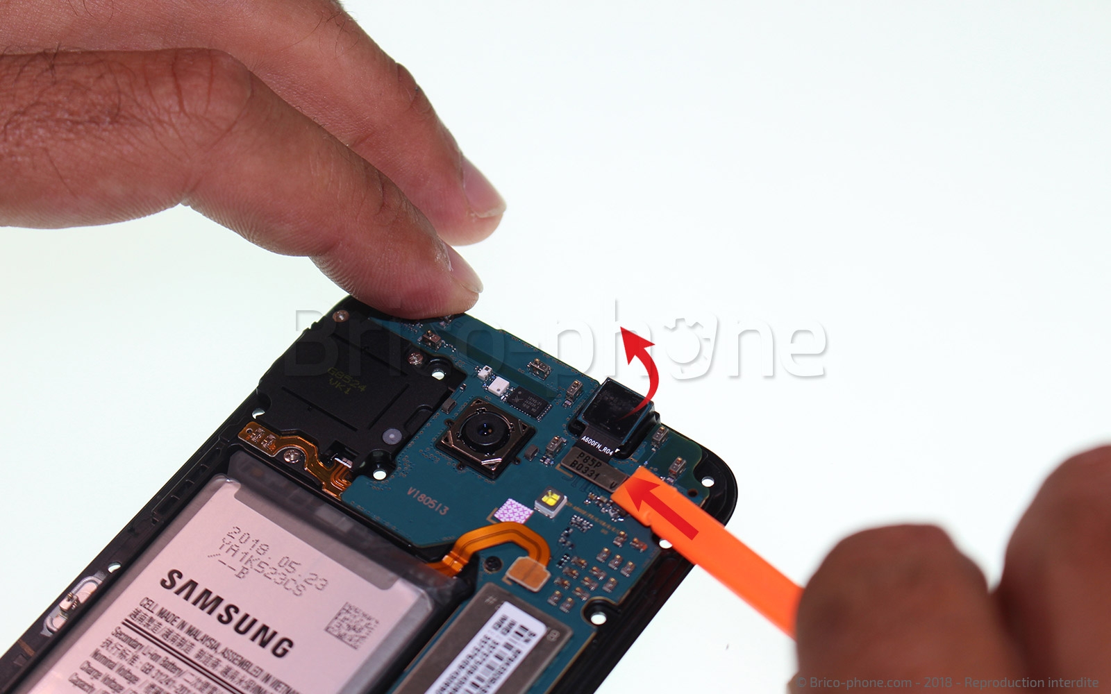 Démontage complet sur Galaxy A6 2018 photo 1