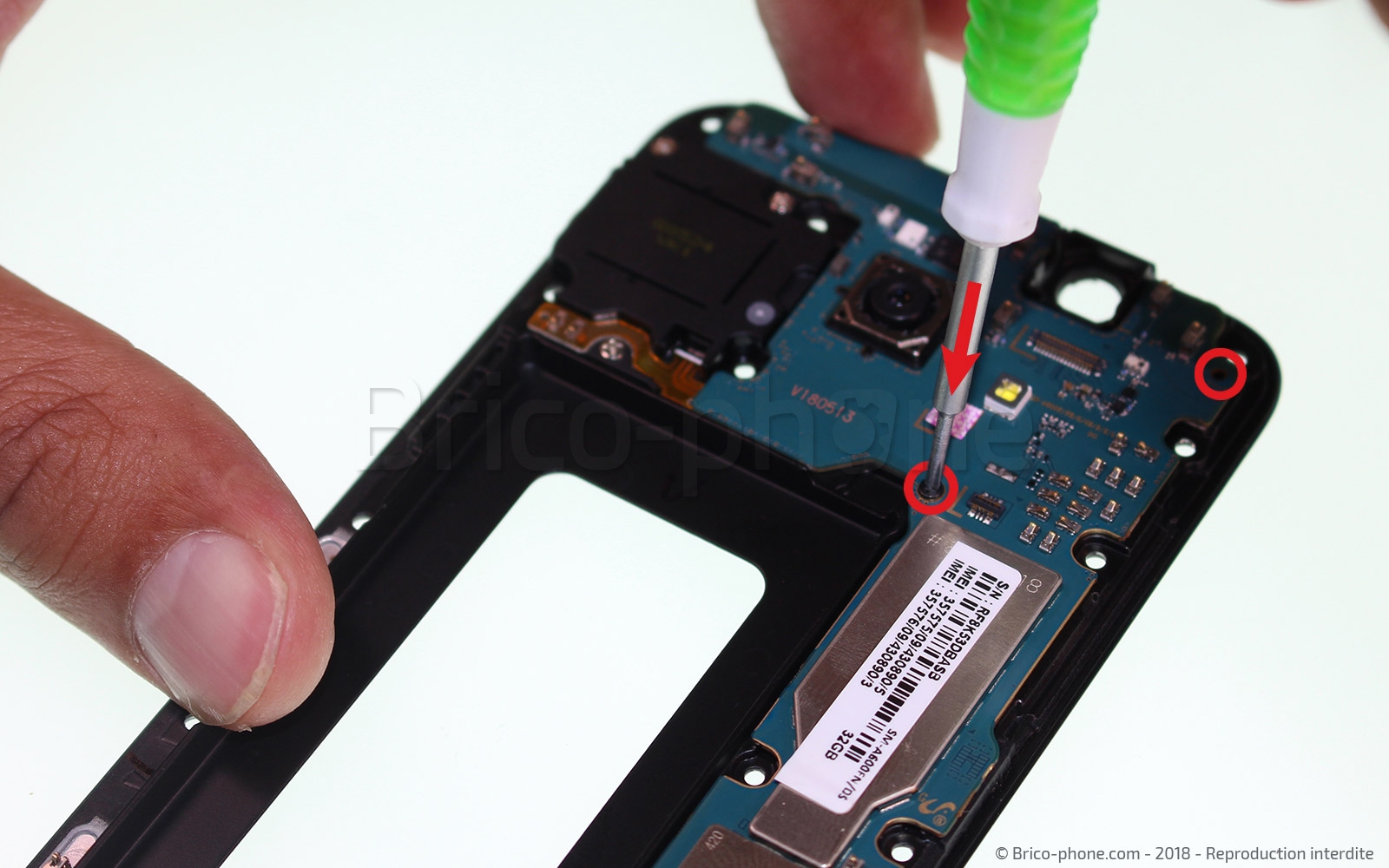 Démontage complet sur Galaxy A6 2018 photo 2